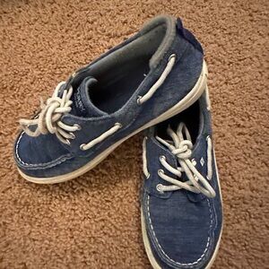 Kids size 3 Sperry boat shoes